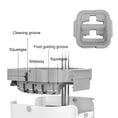 Load image into Gallery viewer, BOOMJOY Flat 360° Rotating Self-Cleaning Mop and Bucket Set with 4 Microfiber Pads
