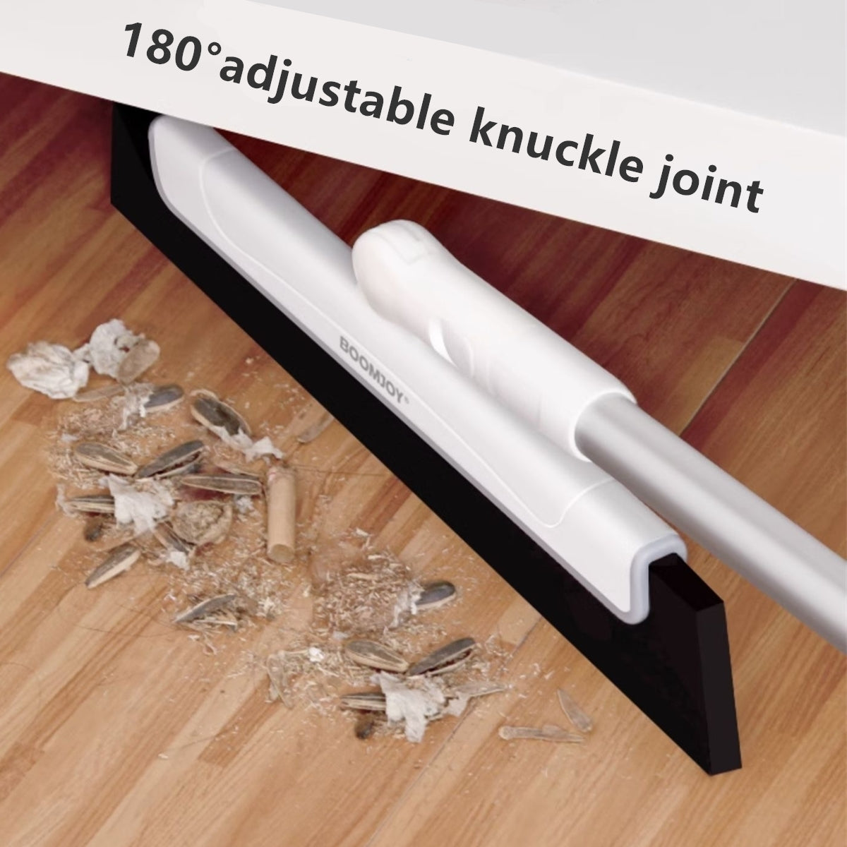 Lightweight EVA Floor Squeegee with 180° Swivel Head