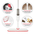Load image into Gallery viewer, BOOMJOY Microfiber Spray Mop - Wet & Dry Floor Mop with 360° Swivel Head and Reusable Pads
