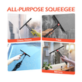 Load image into Gallery viewer, DALIPER 2xPack 360° Rotating Silicone Shower Squeegee – Multi-Purpose Glass Door, Window, Tile & Car Windshield Wiper
