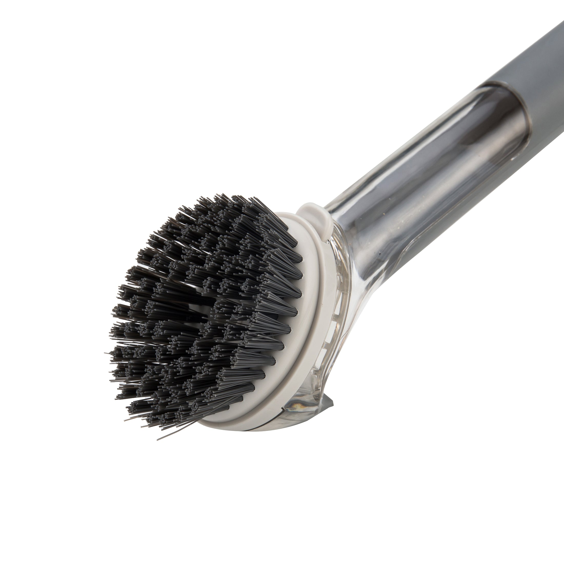 BOOMJOY Kitchen Brush with Soap Dispenser | Pot Scrubber