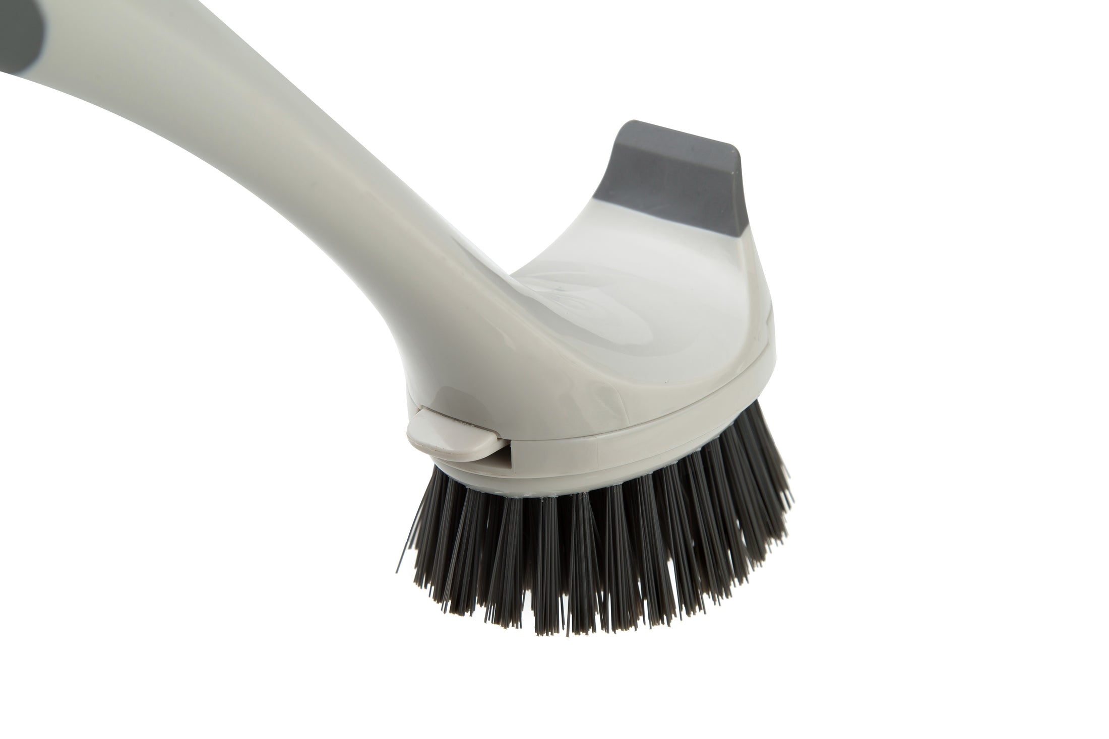 Dual-Sided Kitchen Brush with Scrubber Tip