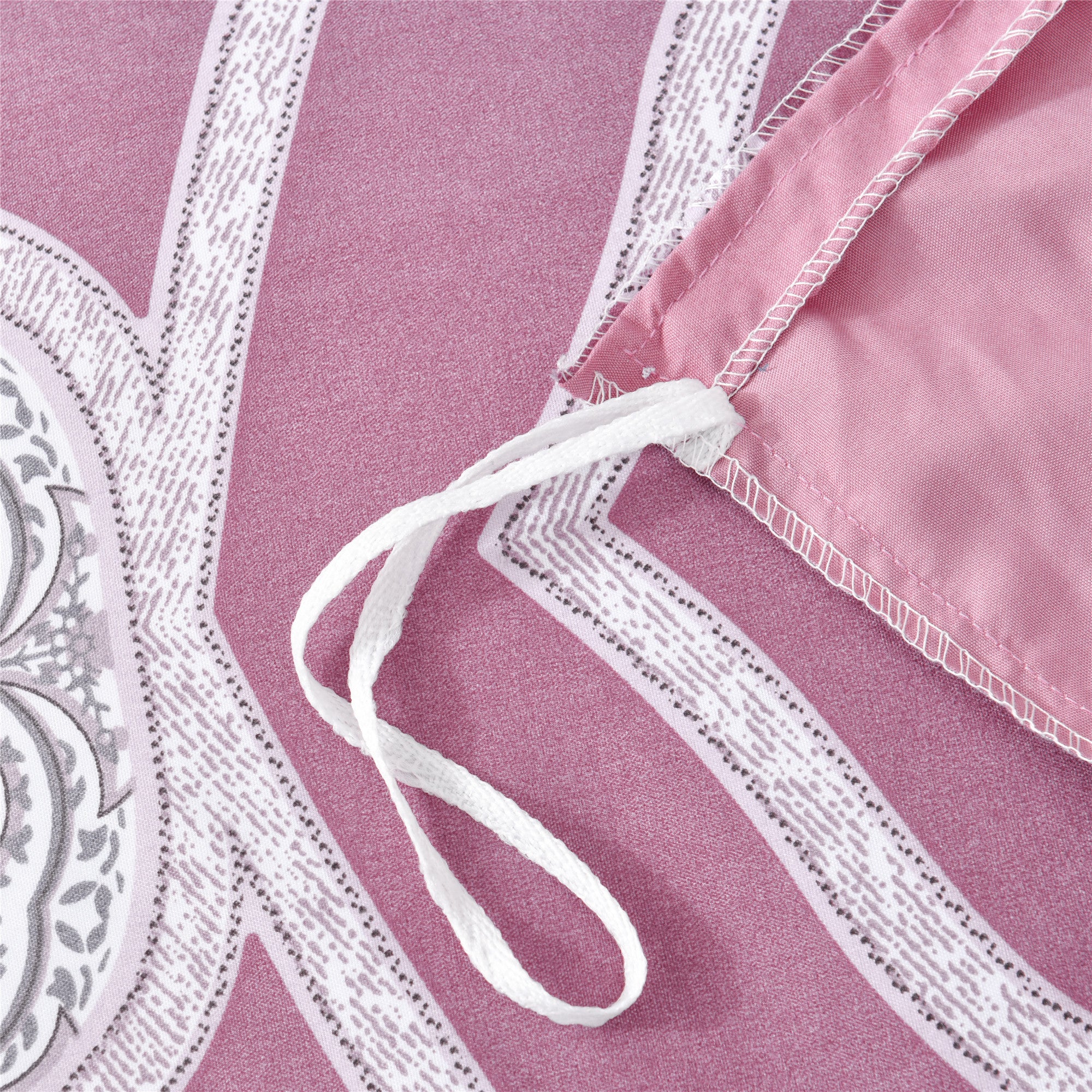 Bellemosa 75D Microfibre Quilt Cover Set - Quilt Cover | Pillowcases | Flat Sheet  - Marrakesh Blush