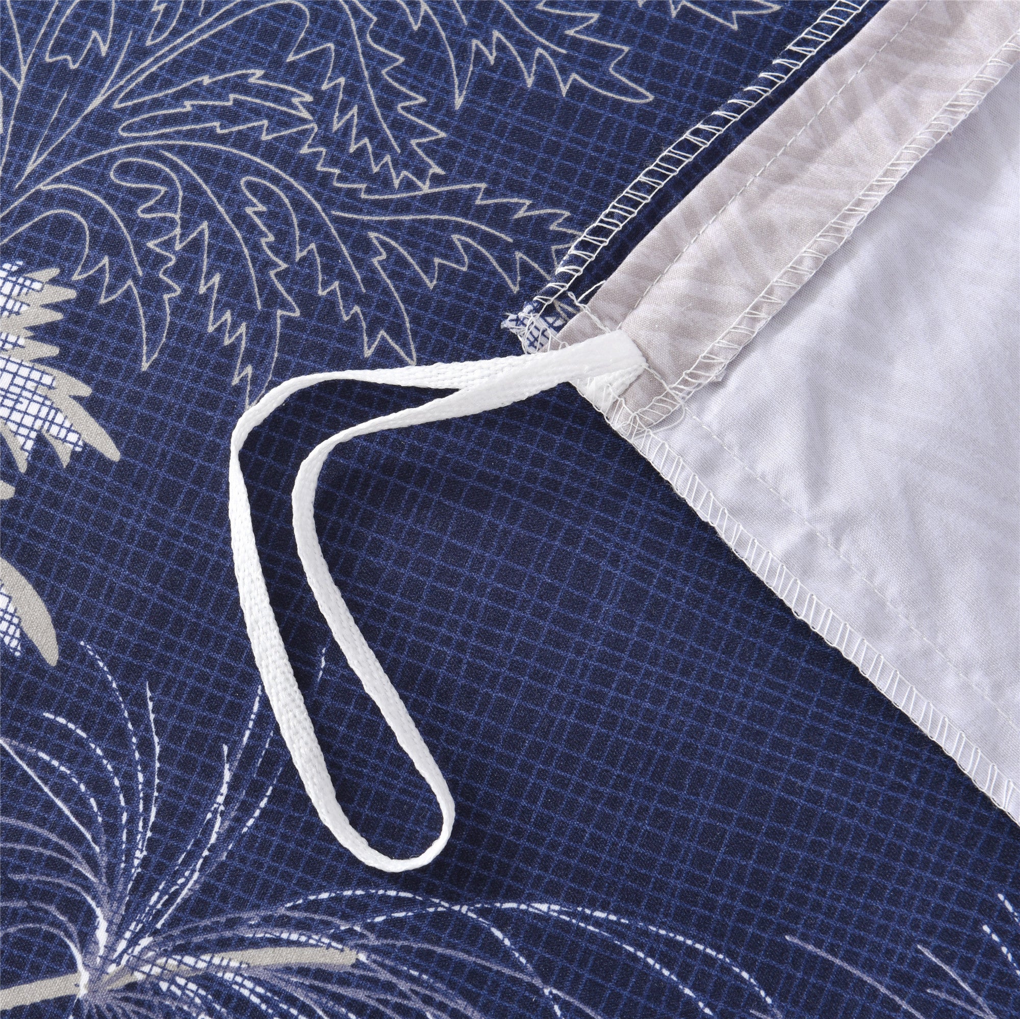 Bellemosa 75D Microfibre Quilt Cover Set - Quilt Cover | Pillowcases | Flat Sheet  - Midnight Meadow