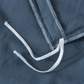 Load image into Gallery viewer, Bellemosa 100% Washed Cotton Quilt Cover Set - Slate Blue
