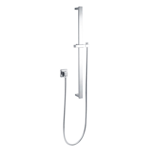 Upgrade your shower with our Handheld Shower Rail. Crafted from stainless steel & solid brass with a chrome silver finish. Durable, stylish, and easy to install.-Shower Rail-Ezymall AU