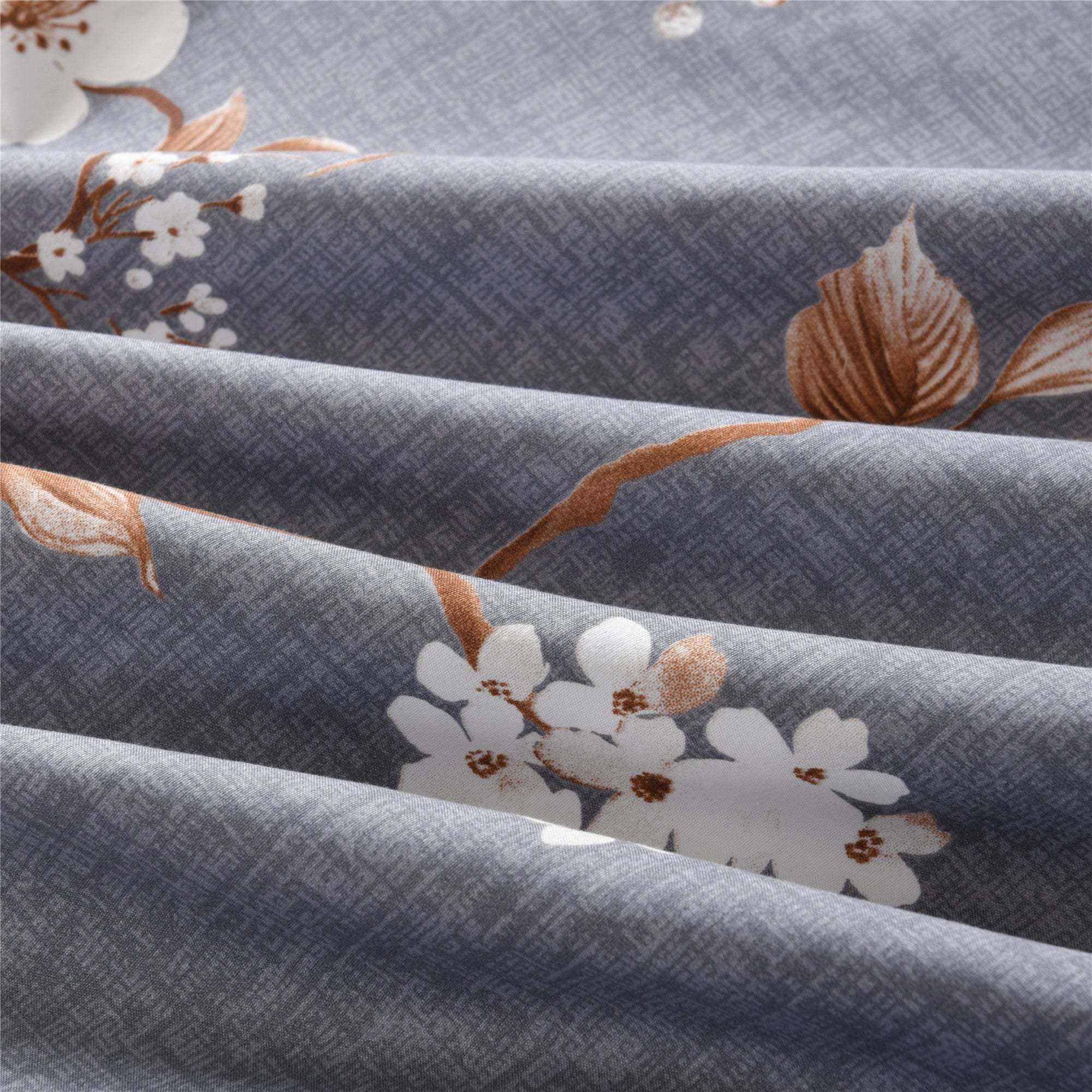 Bellemosa 75D Microfibre Quilt Cover Set - Quilt Cover | Pillowcases | Flat Sheet  - Blossom Breeze