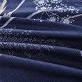 Load image into Gallery viewer, Bellemosa 75D Microfibre Quilt Cover Set - Quilt Cover | Pillowcases | Flat Sheet  - Midnight Meadow
