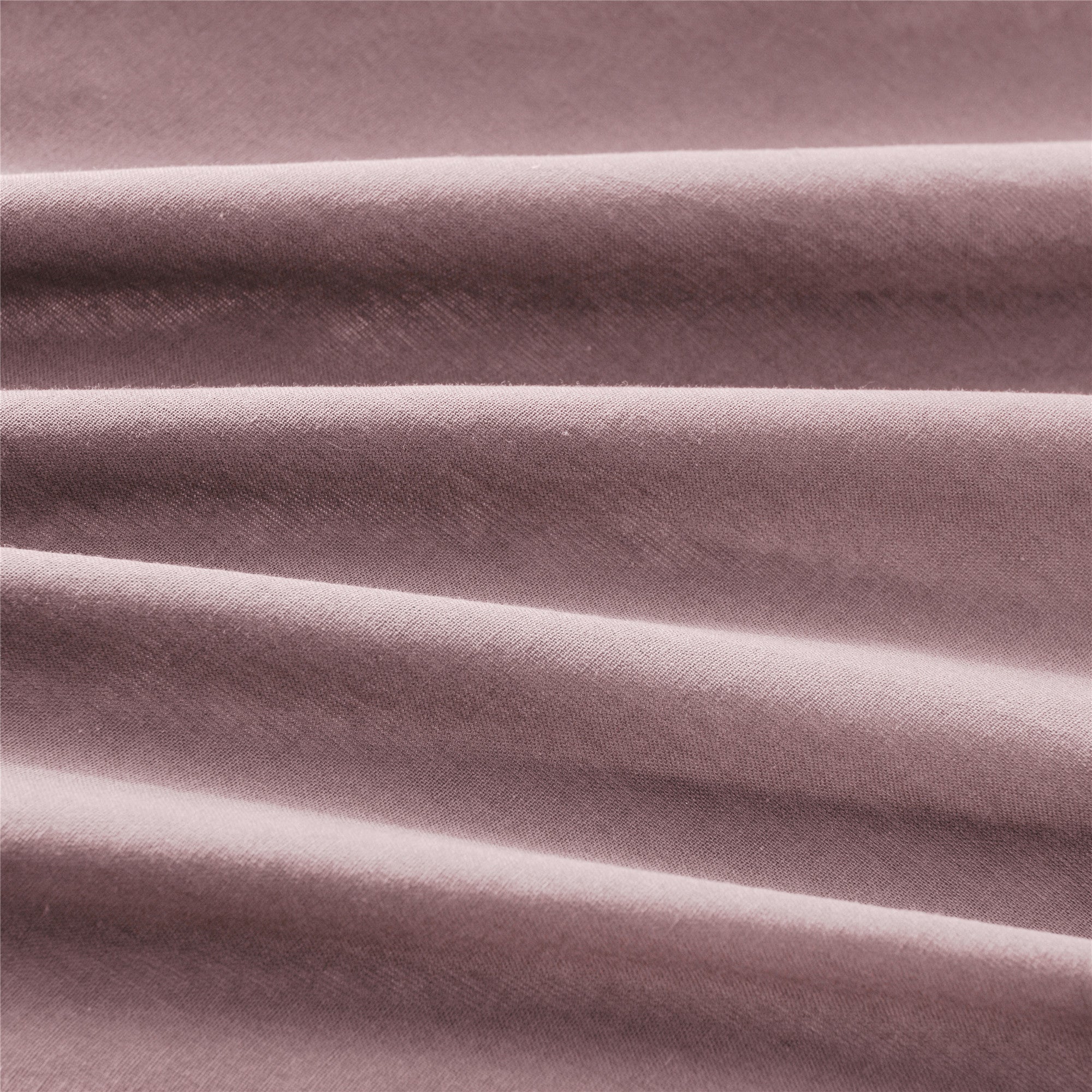 Bellemosa 100% Washed Cotton Quilt Cover Set - Dusty Pink