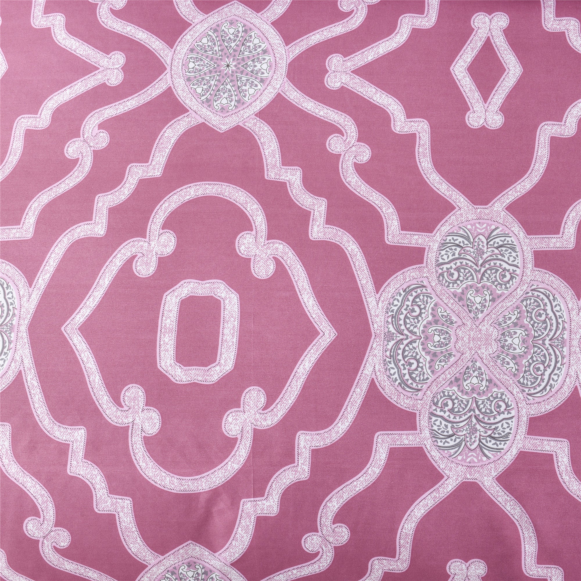 Bellemosa 75D Microfibre Quilt Cover Set - Quilt Cover | Pillowcases | Flat Sheet  - Marrakesh Blush