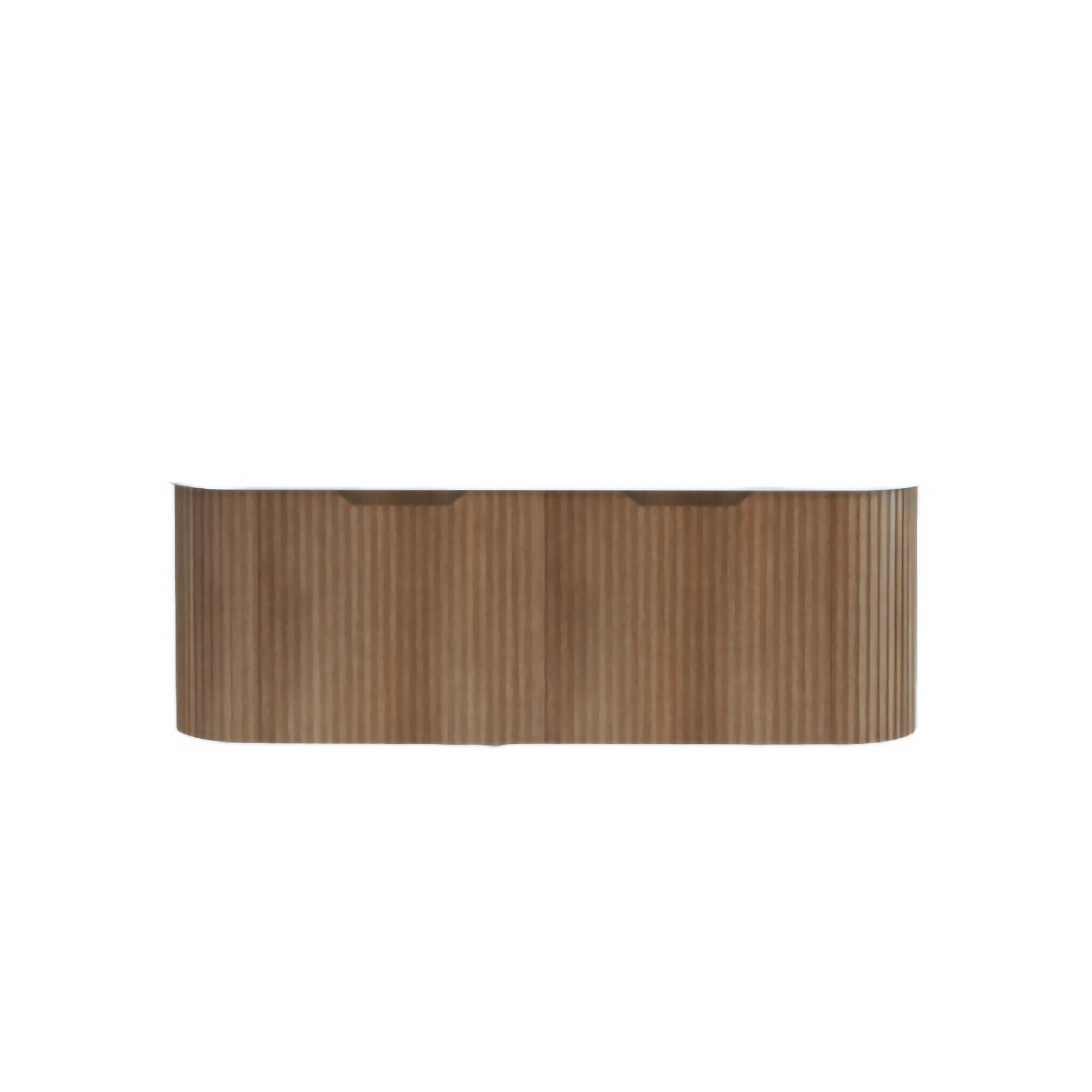 Bergen 1200mm Wall Hung Fluted Vanity Cabinet - Solid Timber
