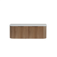 Load image into Gallery viewer, Bergen 1200mm Wall Hung Fluted Vanity Cabinet - Double Bowl - Solid Timber
