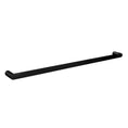Load image into Gallery viewer, Single Towel Rail 800mm - Brass - High Gloss Black | BELLINO
