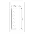 Load image into Gallery viewer, Solid Brass Shower Shelf - Chrome & Matte Black | BELLINO

