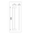 Load image into Gallery viewer, Double Towel Rail 800mm - Brass - Chrome | BELLINO
