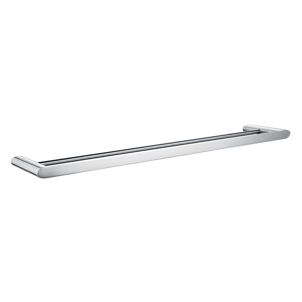 Double Towel Rail 800mm - Brass - Chrome | BELLINO