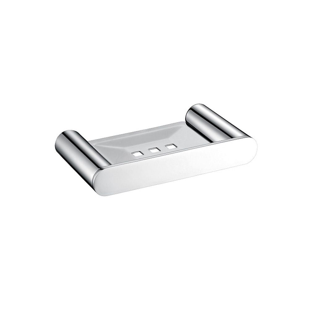 Solid Brass Soup Dish - Chrome Silver | BELLINO