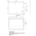 Load image into Gallery viewer, Black Framed Curved Rim LED Mirror - 500mm | 800mm
