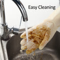 Load image into Gallery viewer, BOOMJOY 3 Pairs Nitrile Rubber Cleaning Gloves - Heavy-Duty, Reusable, Waterproof
