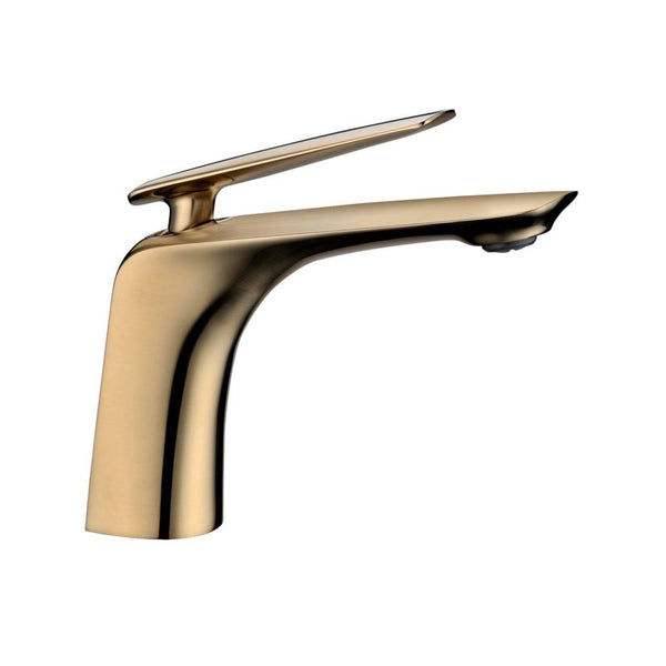 Standard Basin Mixer - Brushed Brass | BELLINO