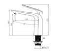 Load image into Gallery viewer, Standard Basin Mixer - Brushed Brass | ESPERIA
