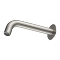 Load image into Gallery viewer, Solid Brass Wall Spout with Flat Back Plate - Brushed Nickel | LUCID PIN
