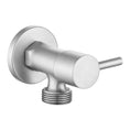 Load image into Gallery viewer, Brass Washing Machine Taps One Piece - Brushed Nickel
