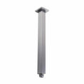 Load image into Gallery viewer, Stainless Steel 600mm Square Ceiling Shower Arm – Brushed Nickel Silver
