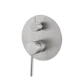Load image into Gallery viewer, Solid Brass Diverter Mixer - Brushed Nickel Silver - LUCID PIN
