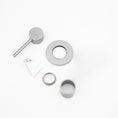 Load image into Gallery viewer, Solid Brass Wall Mixer Tap Trim Kit (Match CLPM) - Brushed Nickel | LUCID PIN
