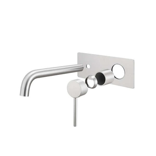 Solid Brass Basin/Bath Mixer Trim Kit (Match CLPS) - Brushed Nickel | LUCID PIN