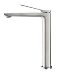 Load image into Gallery viewer, Solid Brass Tall Basin Mixer - Brushed Nickel Silver- RUSHY
