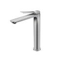 Load image into Gallery viewer, Solid Brass Tall Basin Mixer - Brushed Nickel Silver- RUSHY
