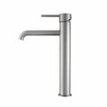 Load image into Gallery viewer, Solid Brass Tall Basin Mixer - Brushed Nickel Silver - LUCID PIN
