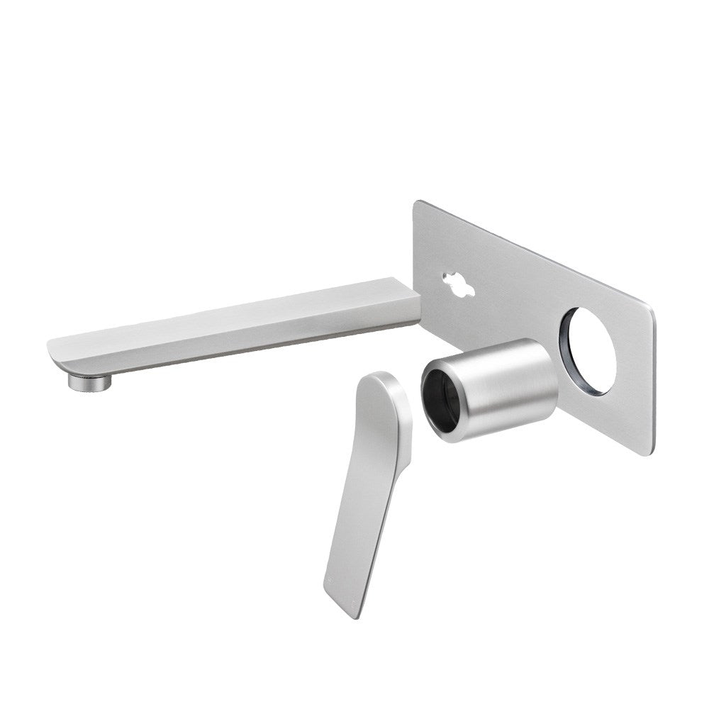 Solid Brass Basin/Bath Mixer Trim Kit (Match CLPS) - Brushed Nickel | RUSHY