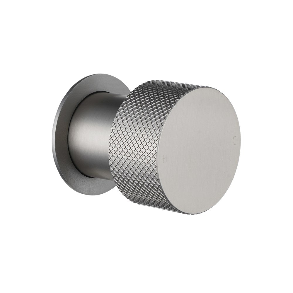 Knurled Wall Mixer Handle Only (Match CLPM) – Brushed Nickel | MOON