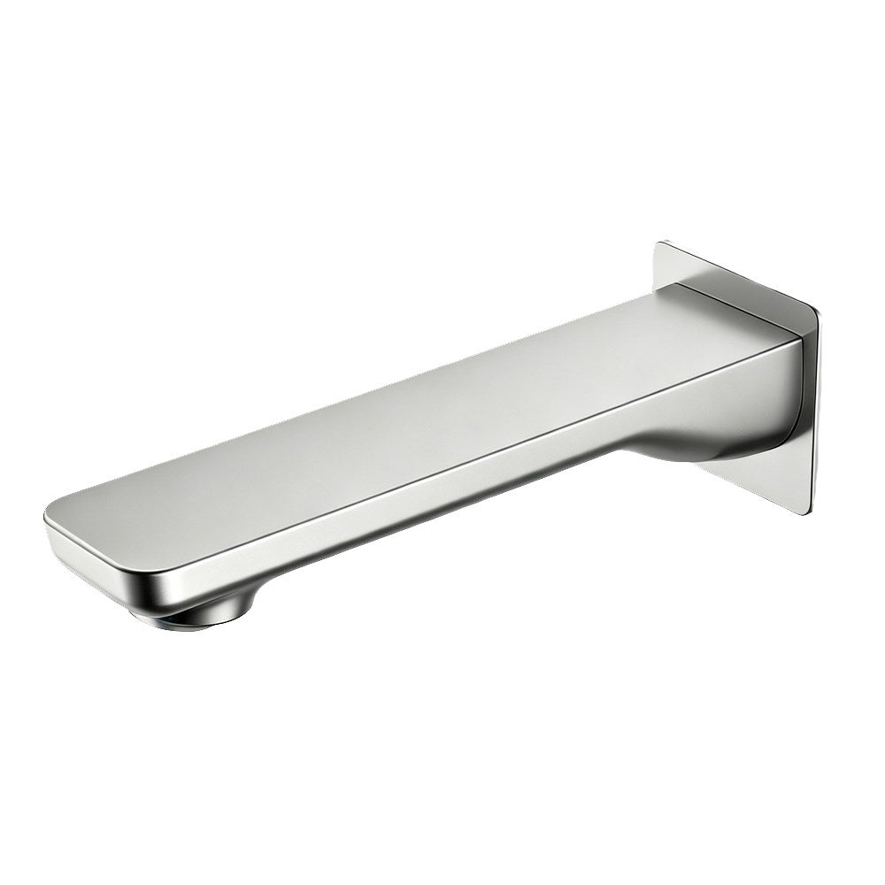 Solid Brass Wall Spout - Brushed Nickel | IVANO