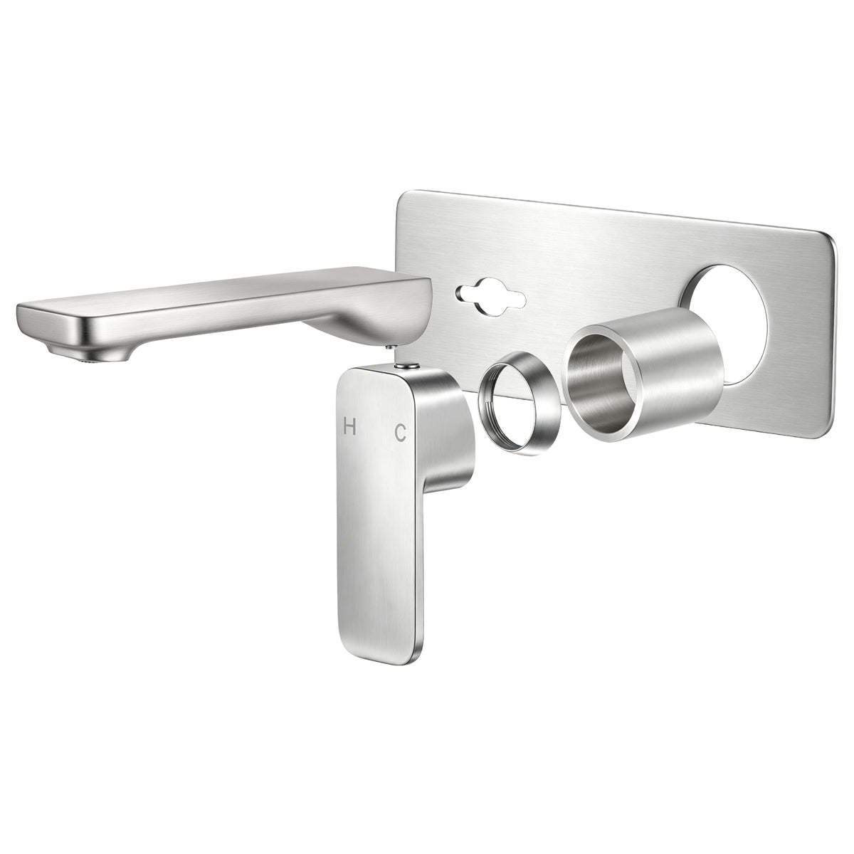 Solid Brass Basin/Bath Mixer Trim Kit (match CLPS) - Brushed Nickel | IVANO