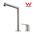 Load image into Gallery viewer, CADDENCE Split Type Basin Mixer - Solid Brass - Brushed Nickel Silver
