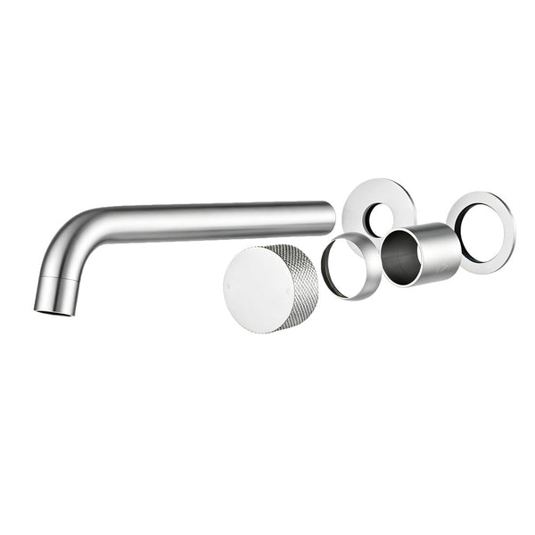 Solid Brass Wall Mixer Trim Kit (Match CLPS) - Brushed Nickel | MOON
