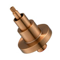 Load image into Gallery viewer, Brass Circle Wall Taps One Pair - Brushed Copper
