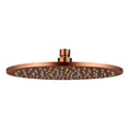 Load image into Gallery viewer, Solid Brass 250mm Shower Head Round - Brushed Copper
