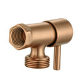 Load image into Gallery viewer, Brass Washing Machine Stop Tap – Round 1/4 Turn – Brushed Copper
