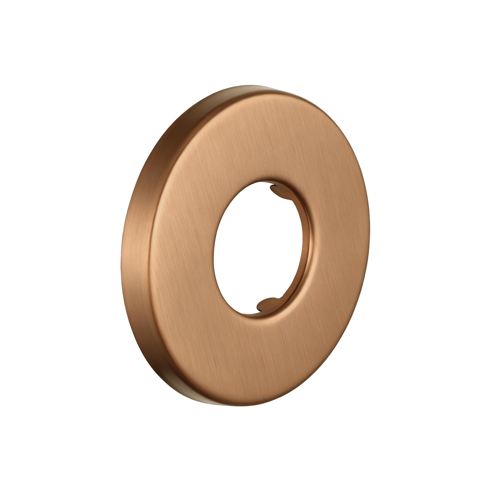Brass Washing Machine Stop Tap – Round 1/4 Turn – Brushed Copper