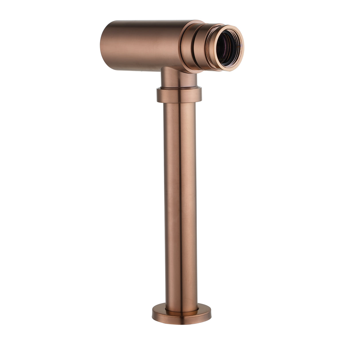 Solid Brass Round Bottle Trap G1 1/2" - Brushed Copper