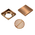 Load image into Gallery viewer, Stainless Steel Tile Insert Drain 120x120mm - Brushed Copper
