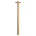 Load image into Gallery viewer, Stainless Steel Electric Heated Towel Rack Single Bar Vertical with Timer - Brushed Copper
