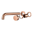 Load image into Gallery viewer, Solid Brass Wall Mixer Trim Kit (Match CLPS) - Brushed Copper | MOON
