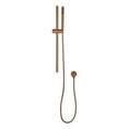 Load image into Gallery viewer, Stainless Steel & Solid Brass Shower Rail with Handheld Shower - Brushed Copper

