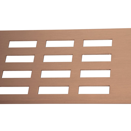Stainless Steel Shelf - Brushed Copper | LUCID PIN